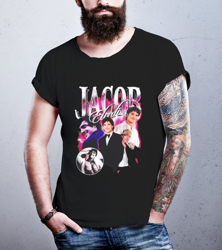 Jacob Elordi Collage Joker Suit Hat Aesthetic T-Shirt
