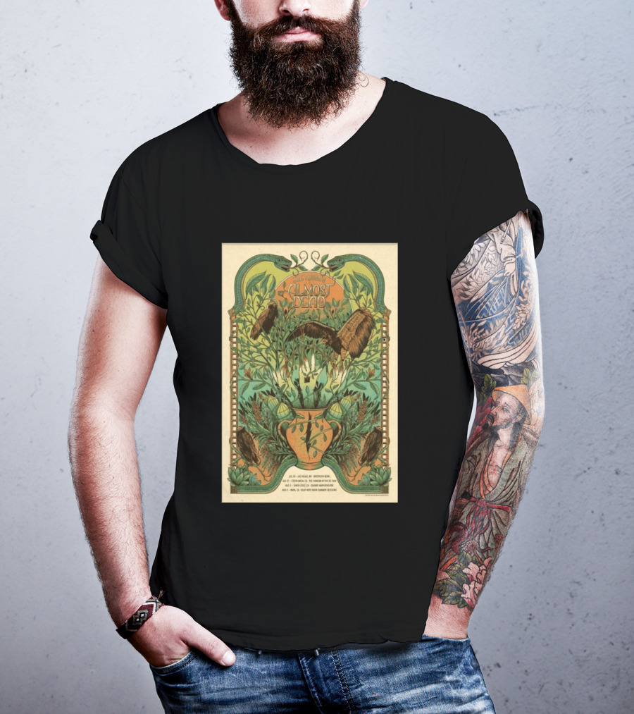 Joe Russo's Almost Dead 2026 Summer Tour Las Vegas Asheville Santa Cruz Denver T-Shirt