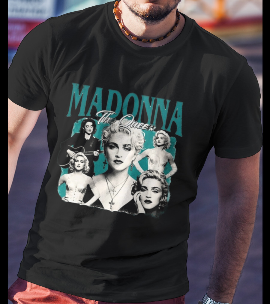 Madonna The Queen Iconic 90s Music Legend T-Shirt