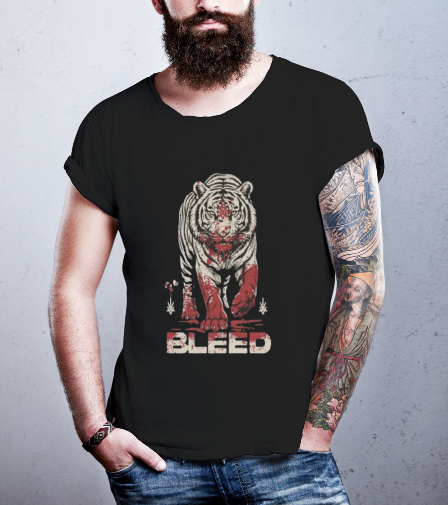 Milestone Store The Amity Affliction White Tiger Blood Bleed T-Shirt