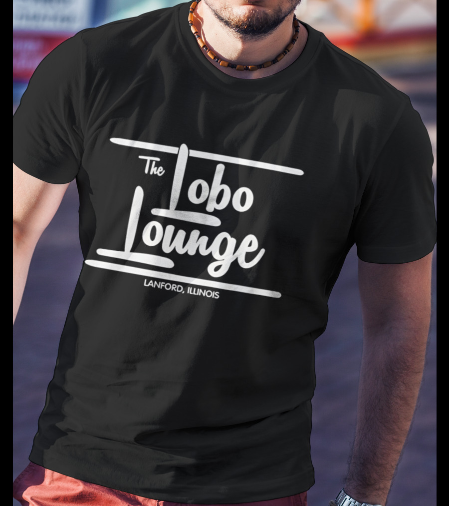 The Lobo Lounge Lanford Illinois TV Show Roseanne T-Shirt
