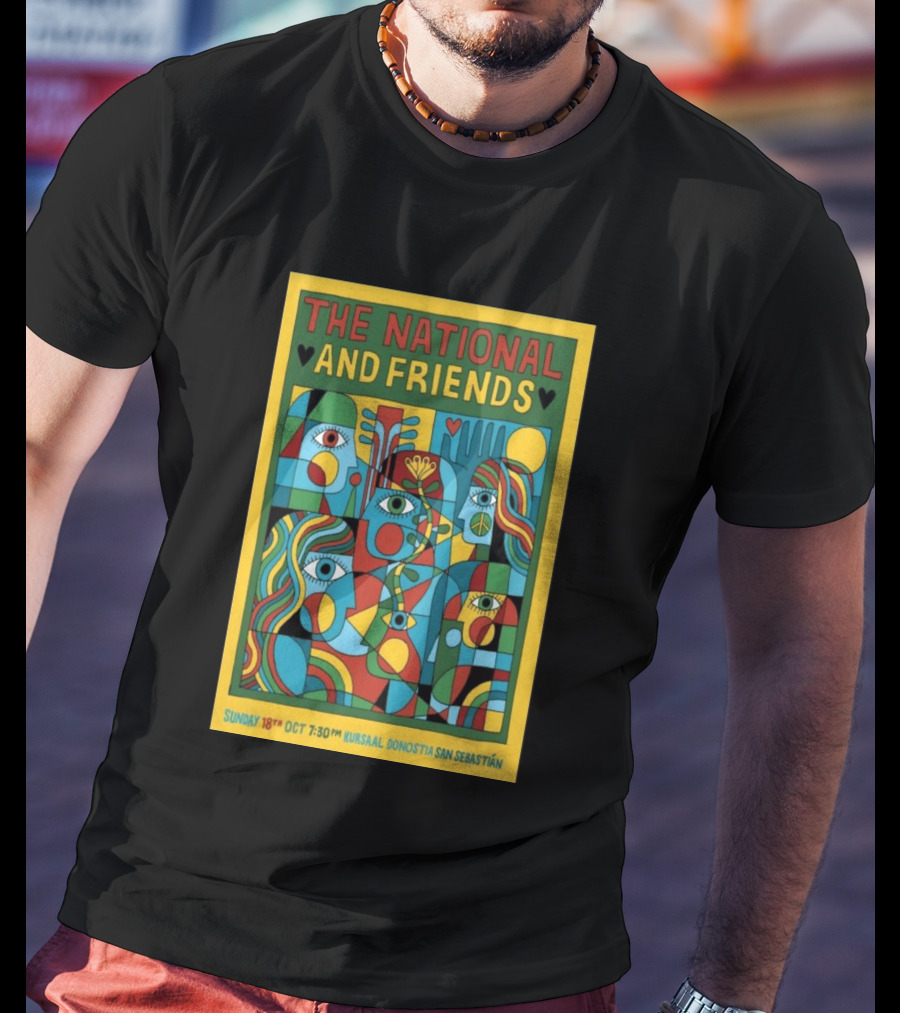 The National And Friends San Sebastián Concert October 18 Kursaal Donostia T-Shirt