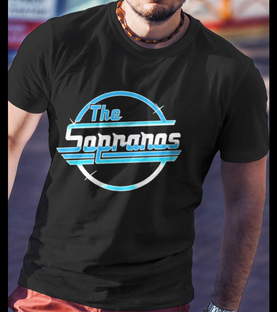 The Sopranos 2026 Retro Futuristic Neon T-Shirt