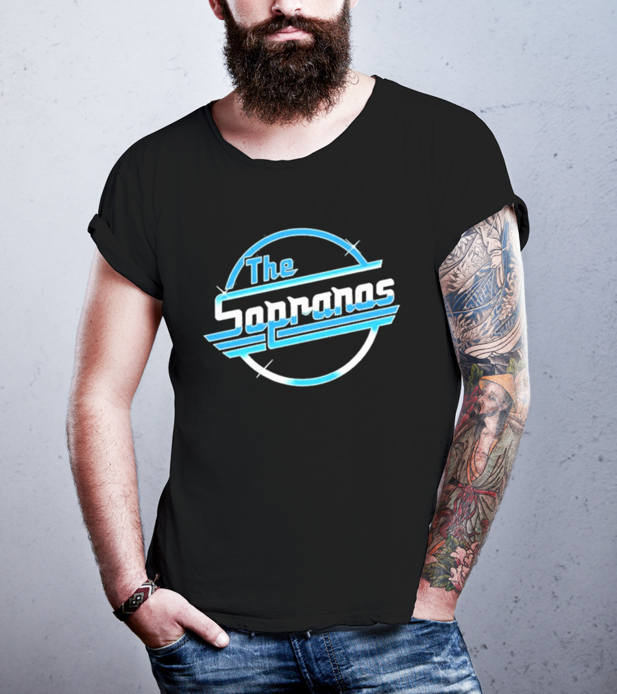 The Sopranos 2026 Retro Futuristic Neon T-Shirt