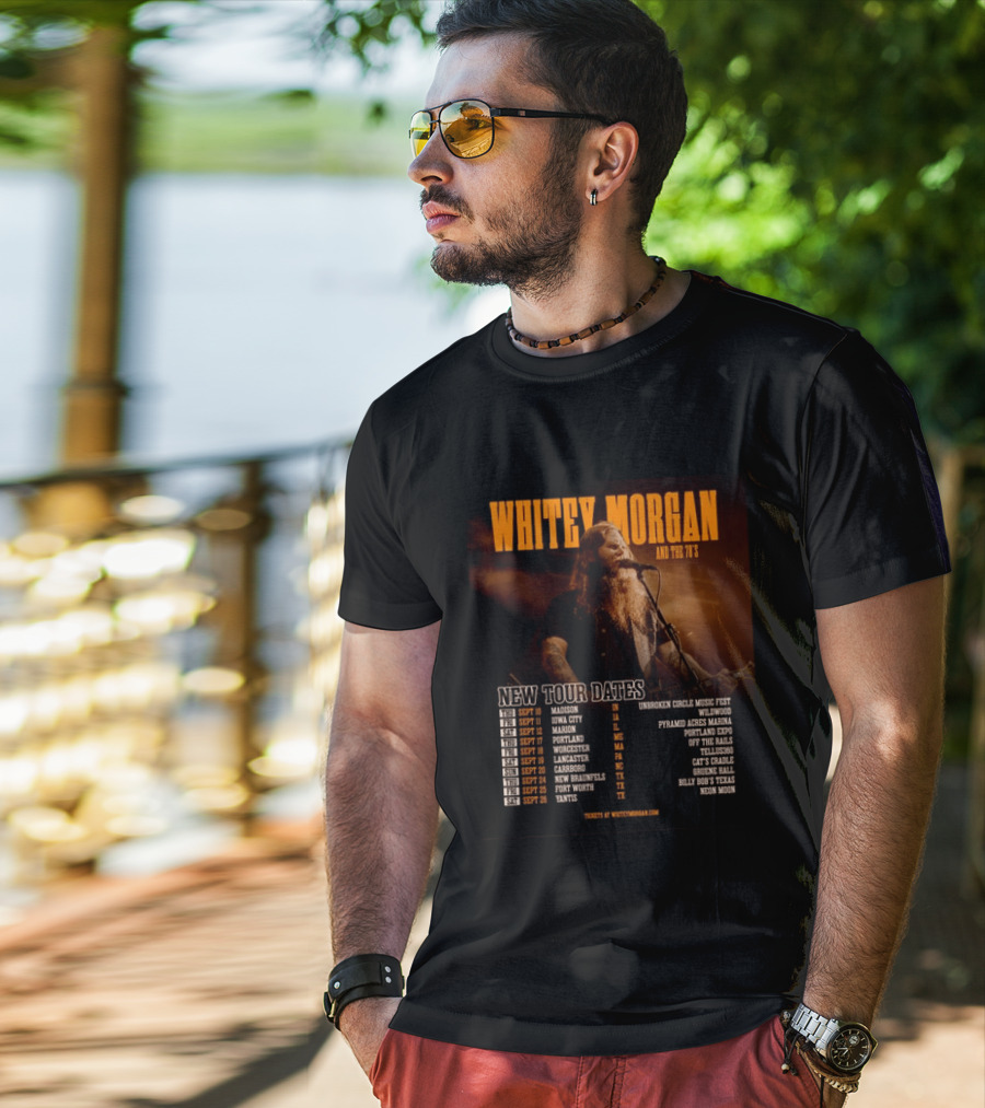 Whitey Morgan And The 78's New Tour Dates 2026 Concert Schedule T-Shirt