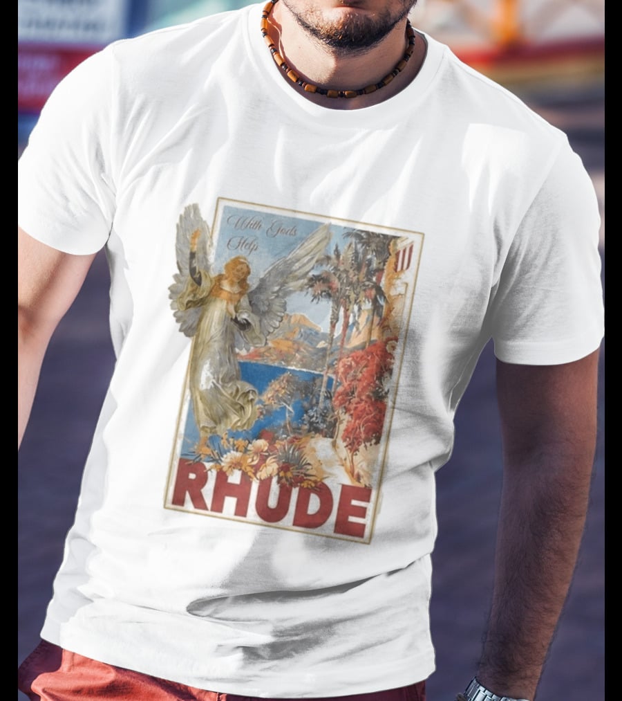 2 Chainz Rhude With Gods Help Angel Scenic Landscape T-Shirt