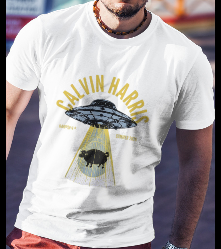 Calvin Harris UFO Sheep Hampden Park Summer 2026 T-Shirt