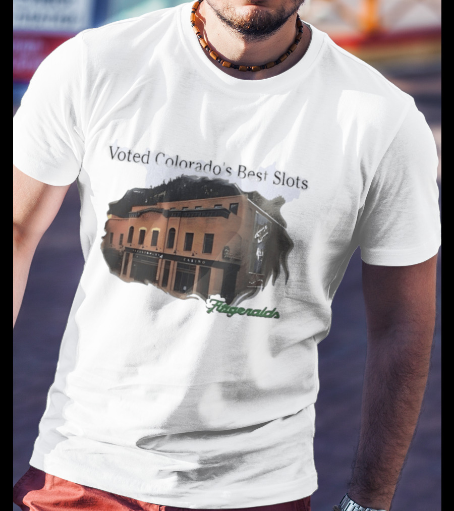 Voted Colorado's Best Slots Fitzgeralds Casino Black Hawk T-Shirt