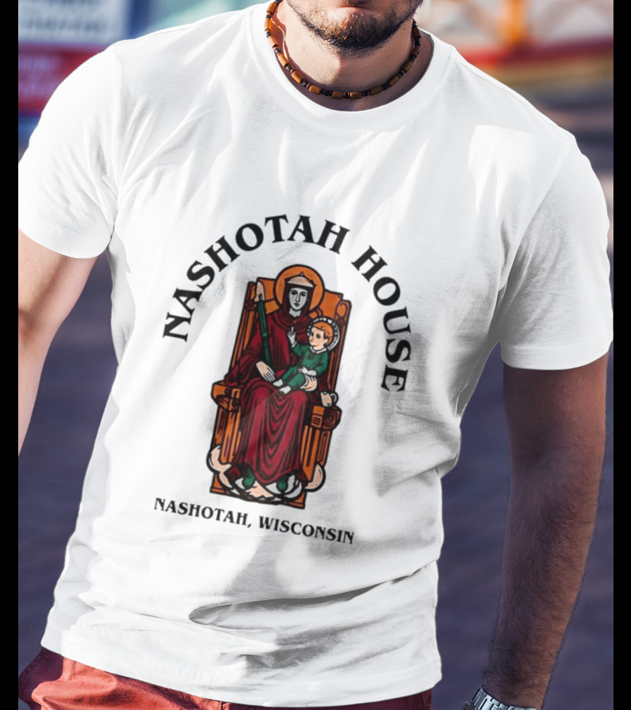 Nashotah House Virgin Mary And Child Jesus Icon Nashotah Wisconsin T-Shirt