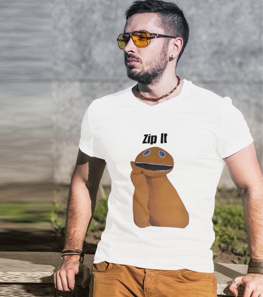 Rainbow Zippy Zip It Character From Thames TV Classic Show T-Shirt