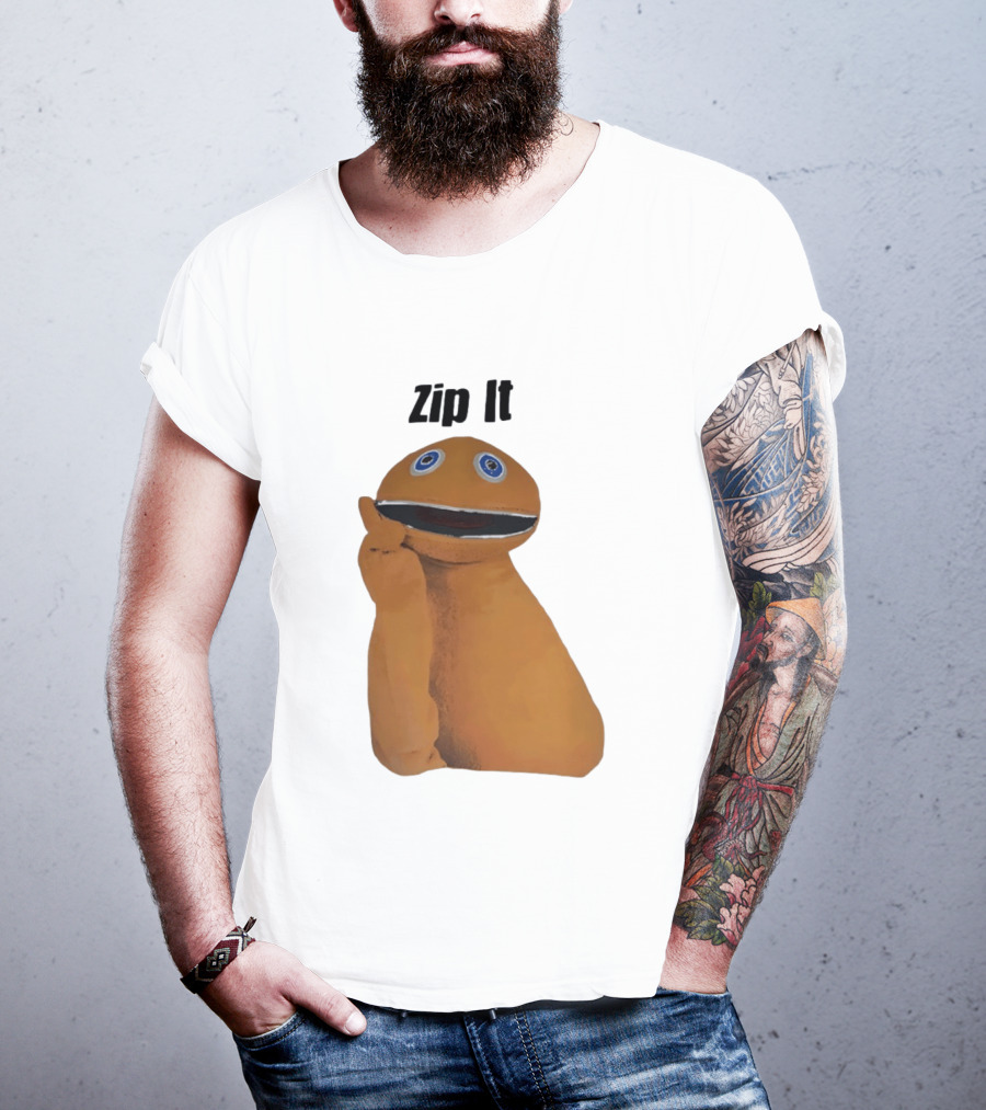 Rainbow Zippy Zip It Character From Thames TV Classic Show T-Shirt