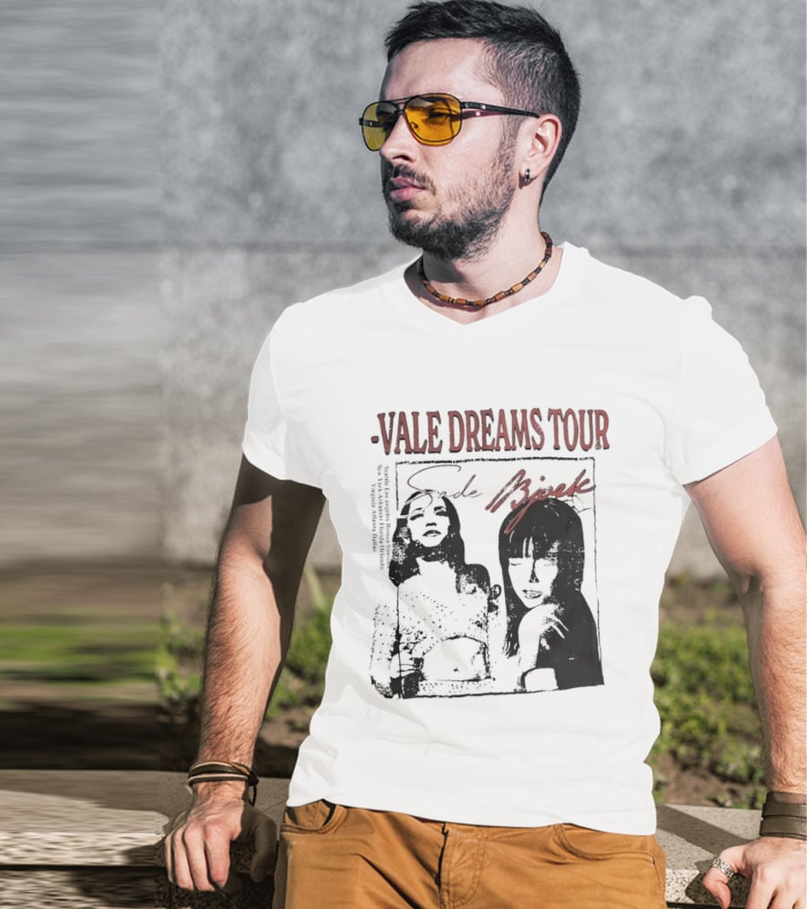 Vale Dreams Tour Sade Bjork 90s T-Shirt