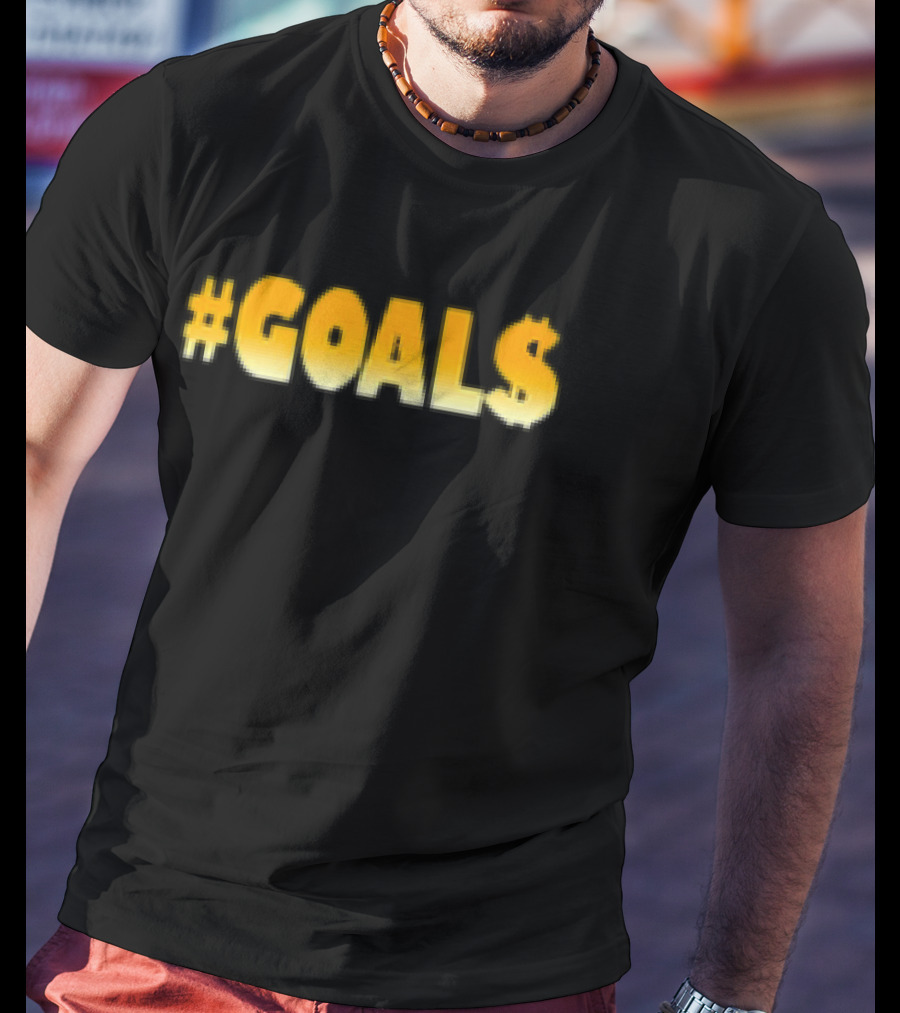 2024 New Year Money Goals Hashtag Wealth Ambitions Motivation T-Shirt