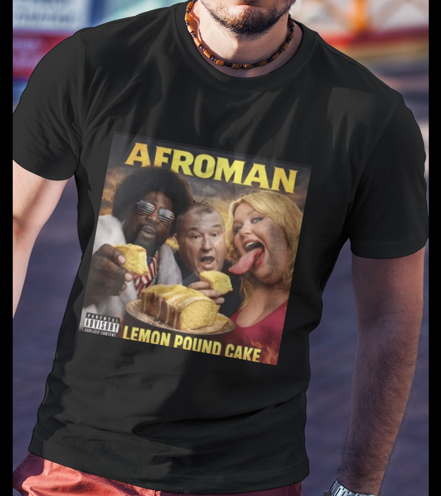 Afroman Lemon Pound Cake Featuring Iconic Cover T-Shirt