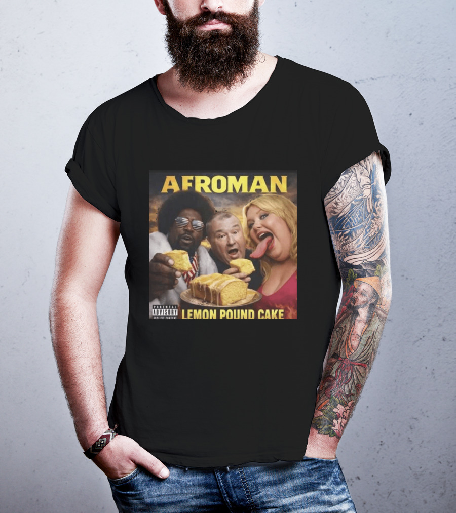 Afroman Lemon Pound Cake Featuring Iconic Cover T-Shirt