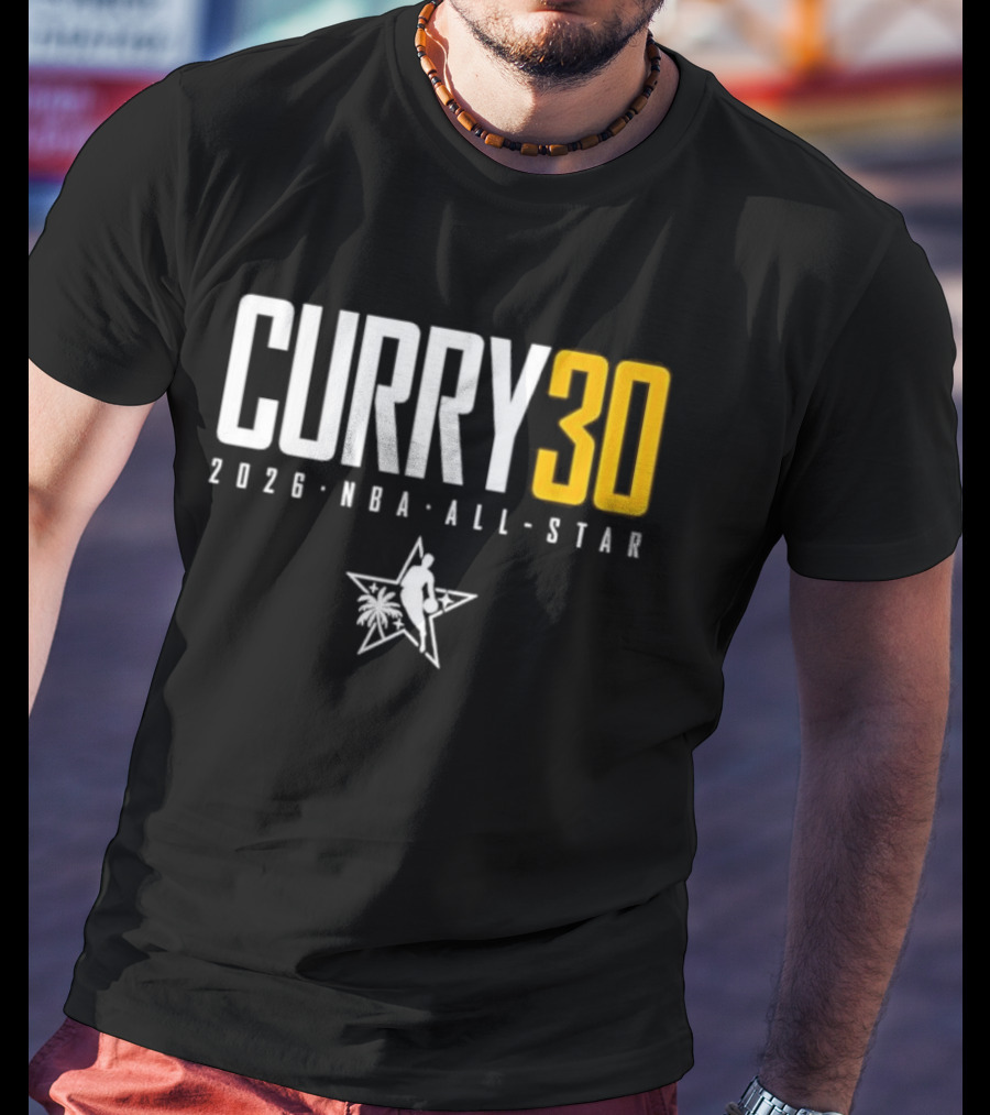 Curry30 2026 NBA All Star Golden State Warriors Iconic Basketball Star T-Shirt