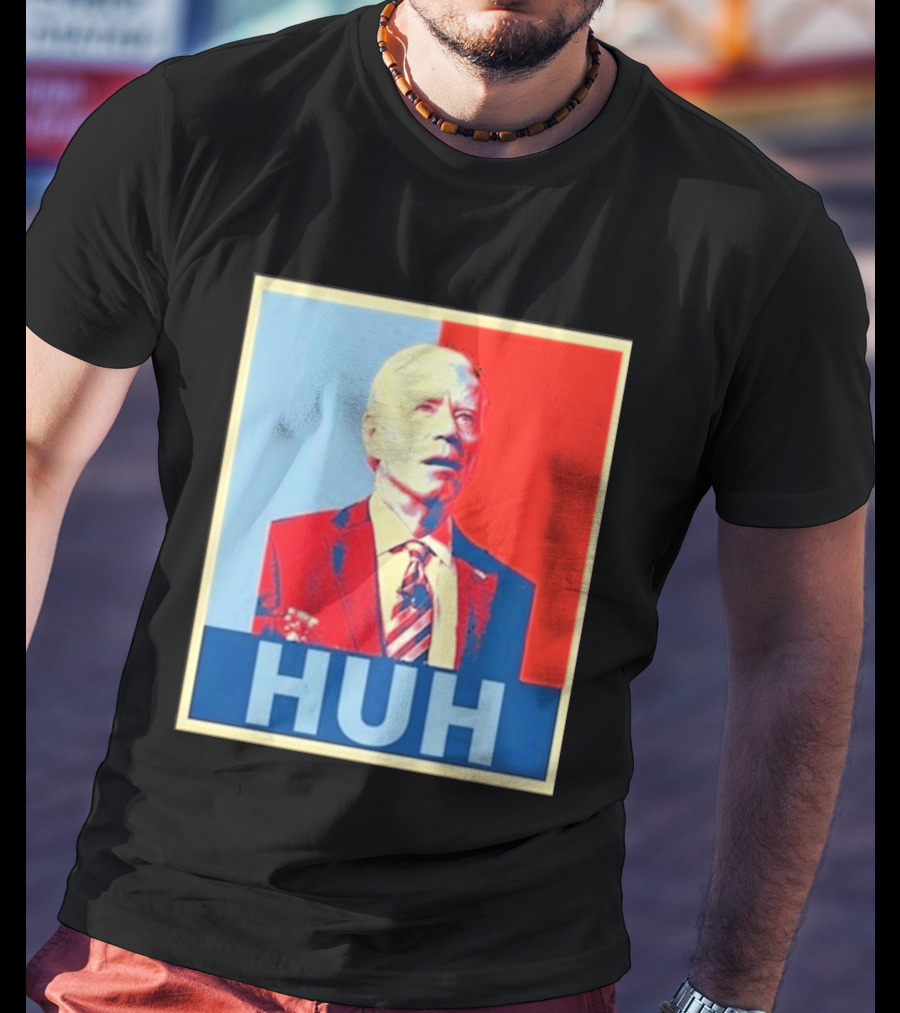 Huh Joe Biden Red Blue T-Shirt