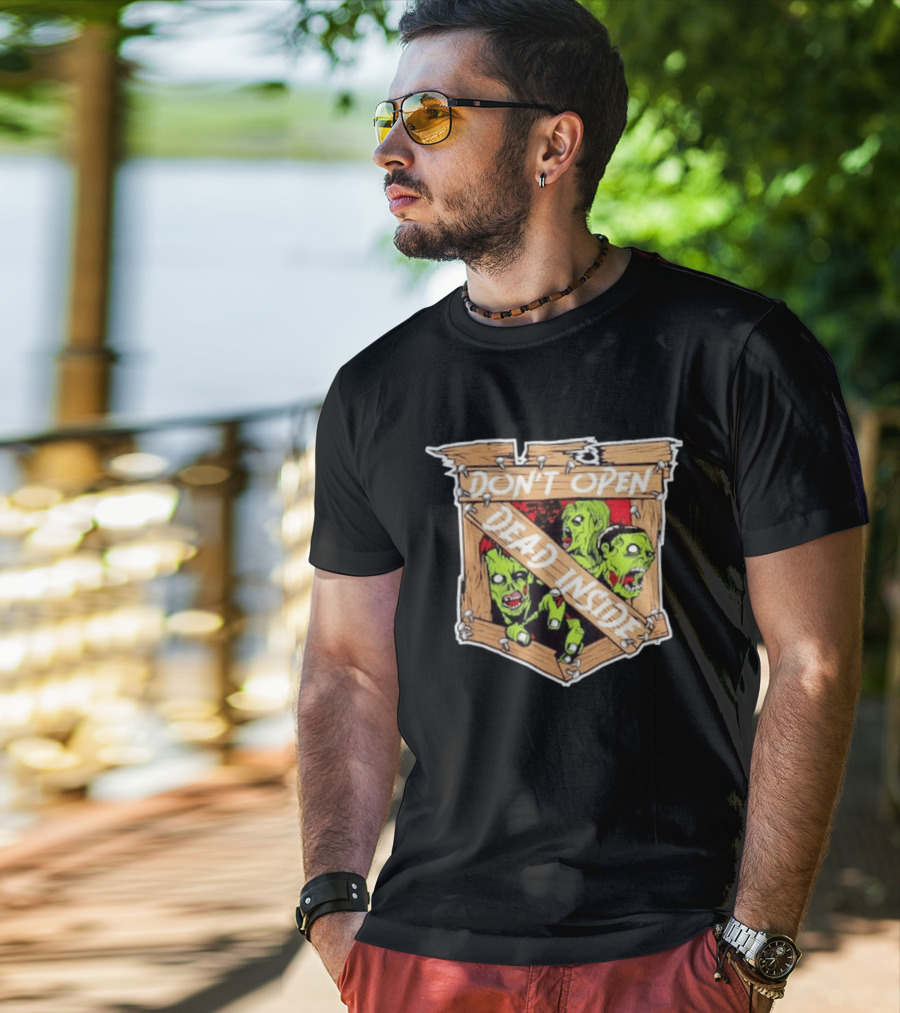 New York Rangers Halloween Don't Open Dead Inside Zombie T-Shirt