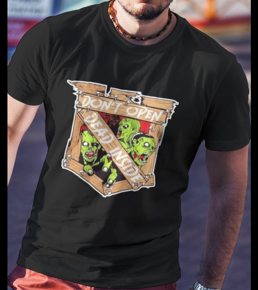 New York Rangers Halloween Don't Open Dead Inside Zombie T-Shirt