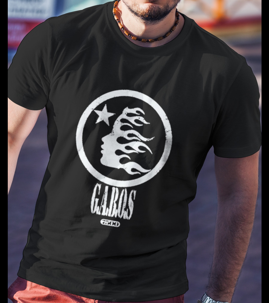 Gabos Hellstar Flame Profile Star T-Shirt