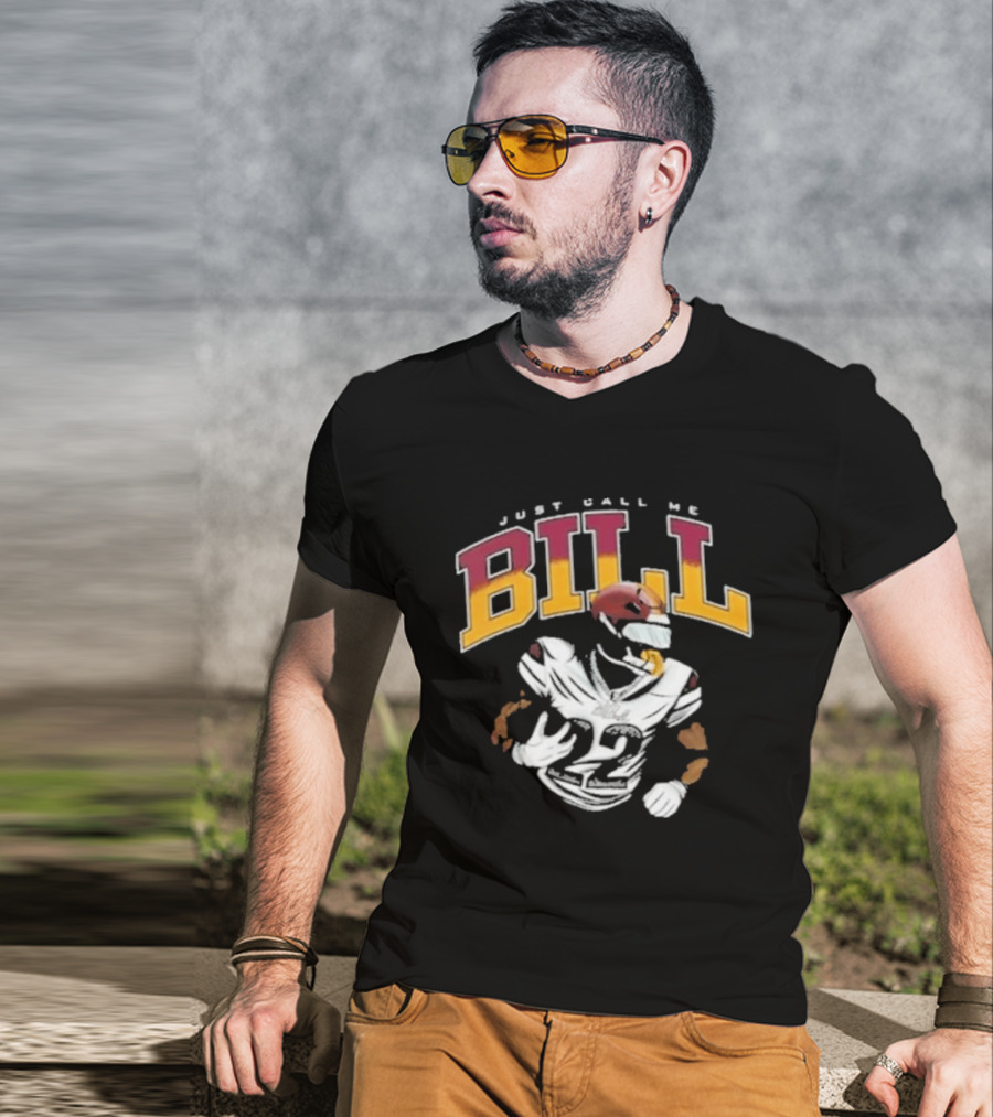 Just Call Me Bill Croskey Merritt Football Player T-Shirt