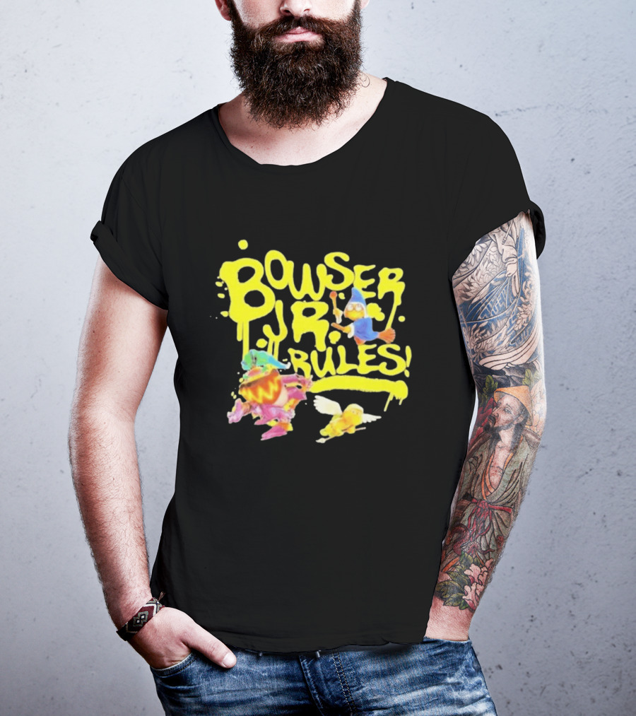 Bowser Jr Rules With Colorful Characters And Fun Styles T-Shirt