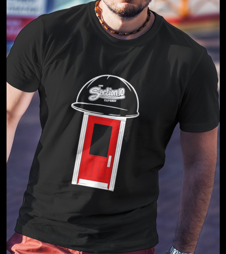 The Section 10 Tavern Red Door Boston Red Sox Fenway Park Baseball T-Shirt