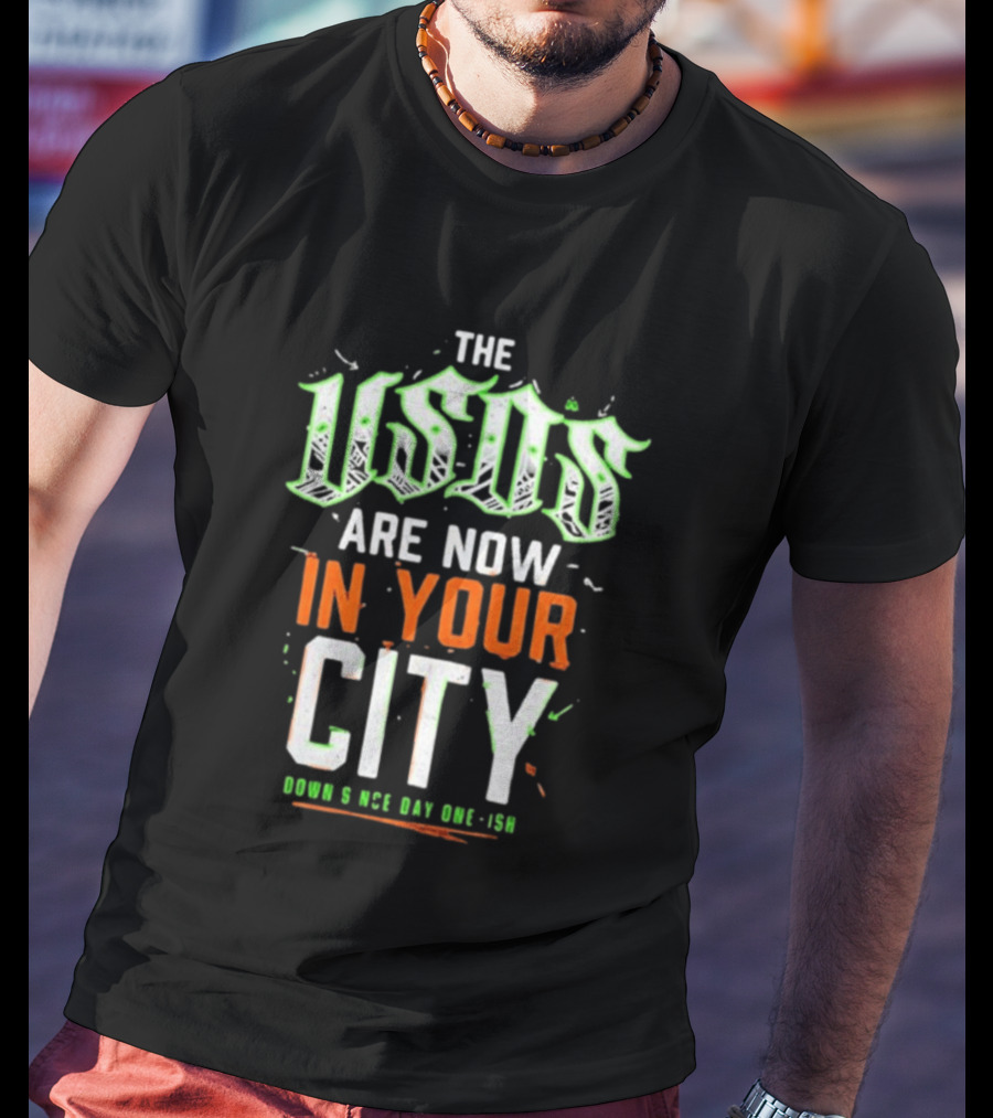 The Usos Are Now In Your City WWE Oooo S Ooo Day One Ish T-Shirt