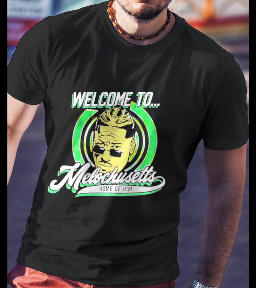 Carmelo Hayes Welcome To Melochusetts Home Of Him Massachusetts T-Shirt