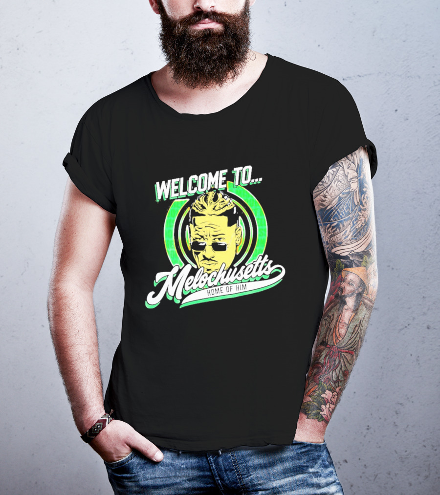 Carmelo Hayes Welcome To Melochusetts Home Of Him Massachusetts T-Shirt