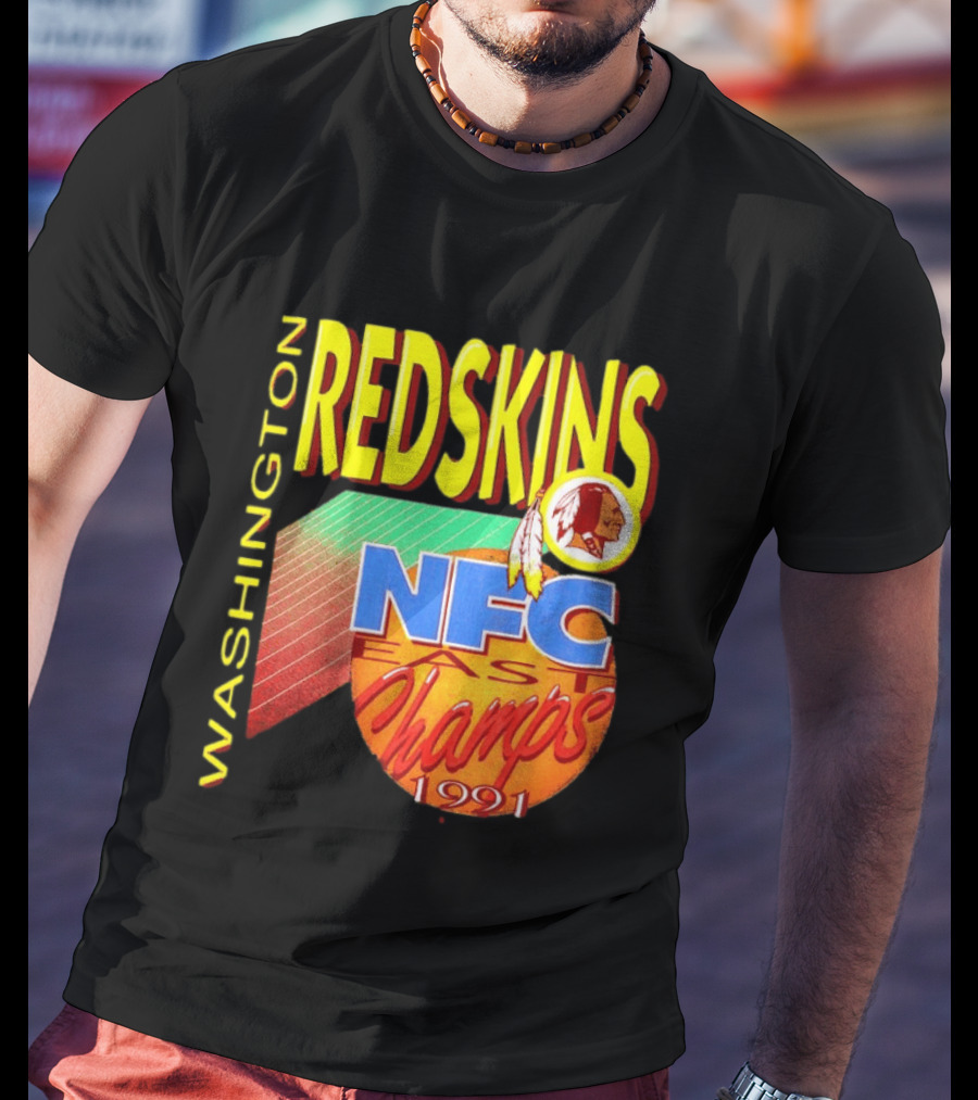 Washington Redskins NFC East Champs 1991 T-Shirt