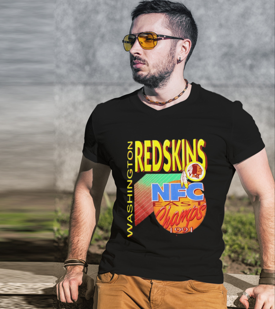 Washington Redskins NFC East Champs 1991 T-Shirt