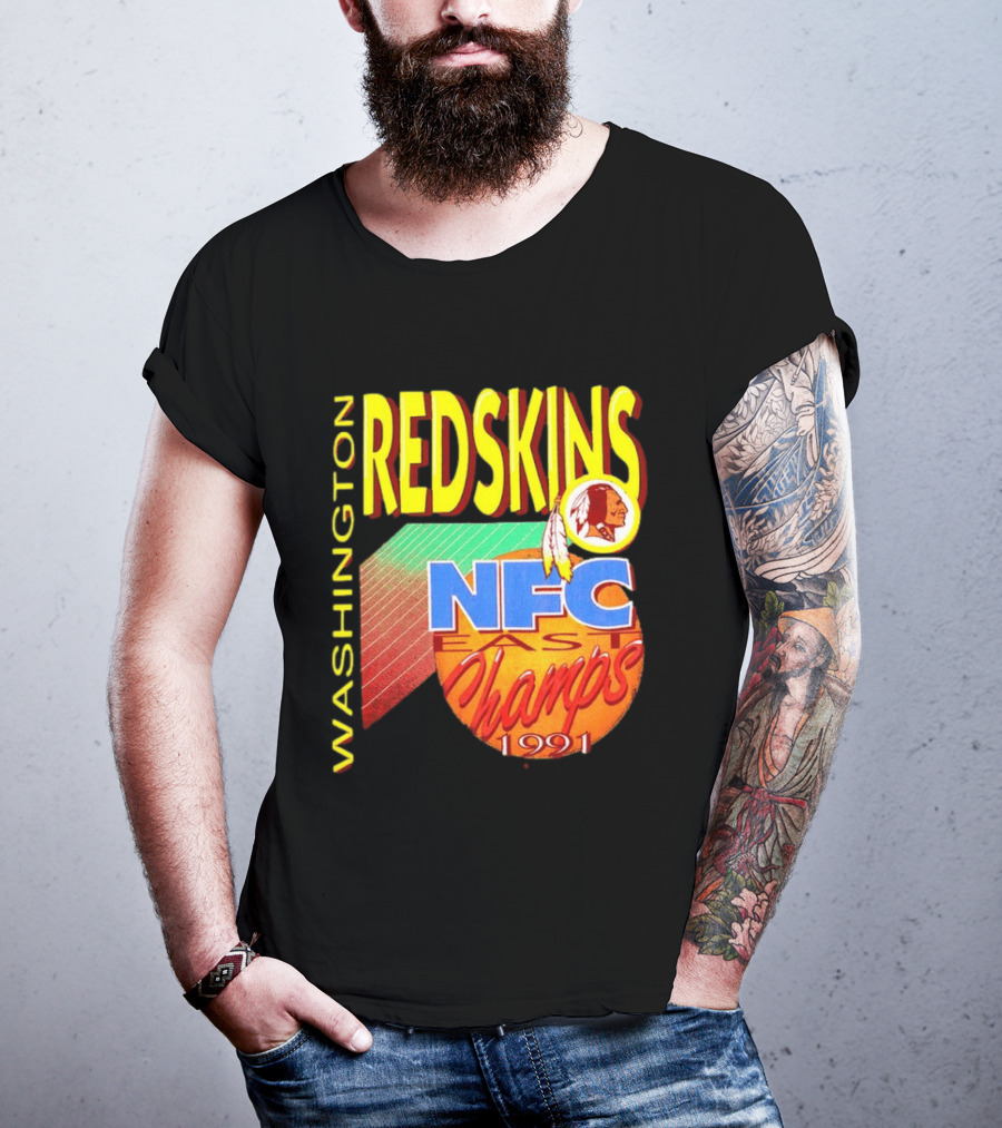 Washington Redskins NFC East Champs 1991 T-Shirt