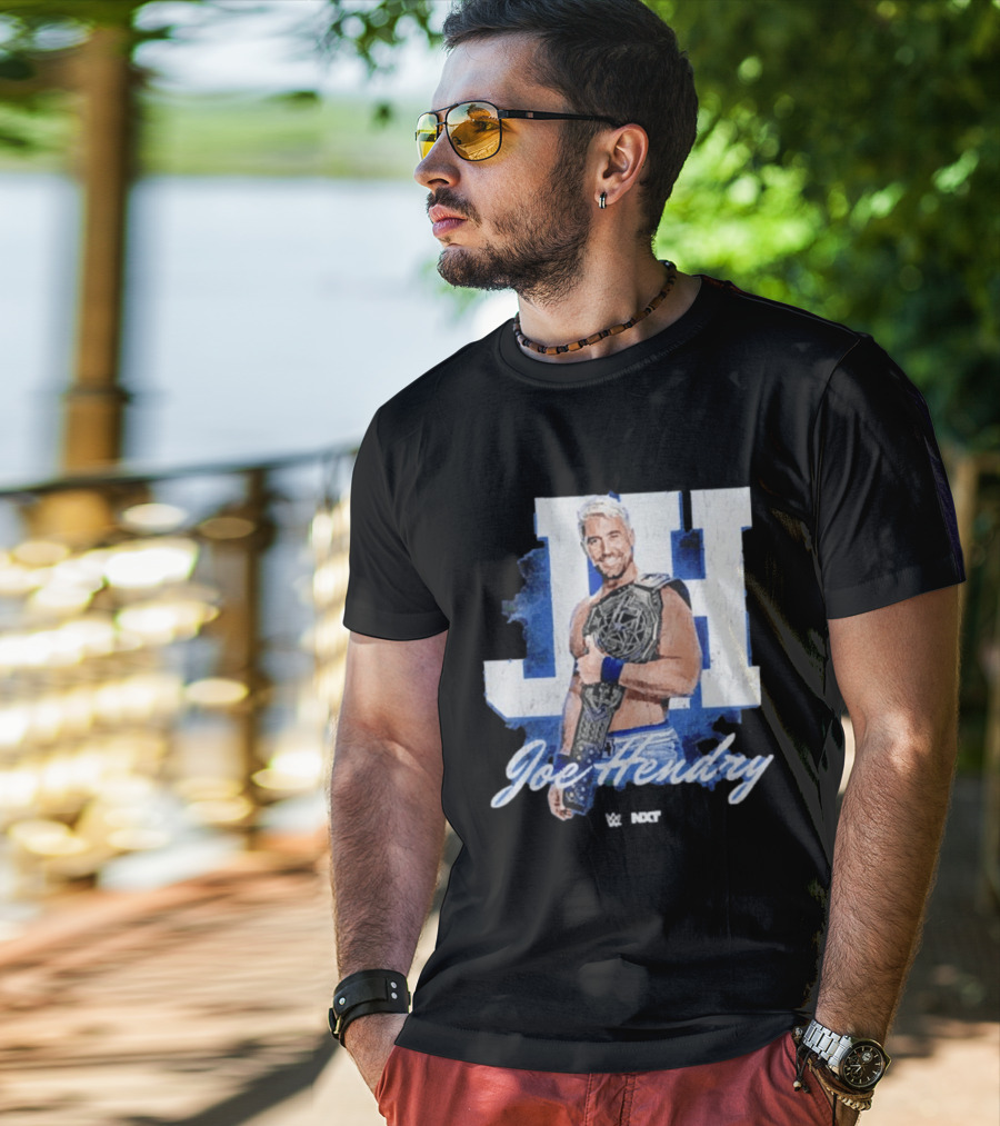 JH Joe Hendry WWE Superstar Officially Licensed Merchandise T-Shirt