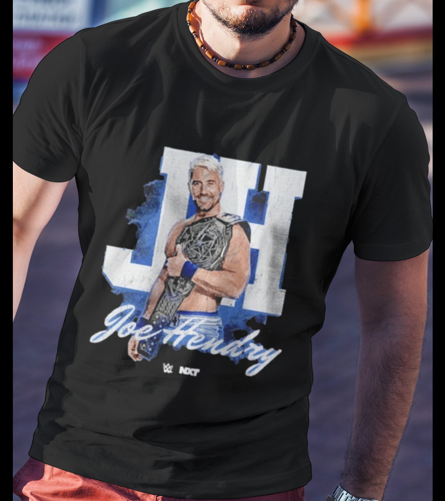 JH Joe Hendry WWE Superstar Officially Licensed Merchandise T-Shirt