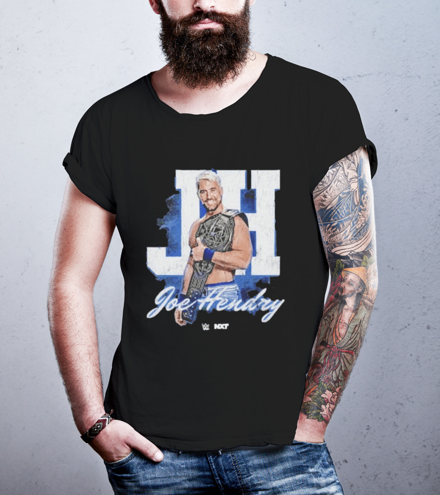 JH Joe Hendry WWE Superstar Officially Licensed Merchandise T-Shirt