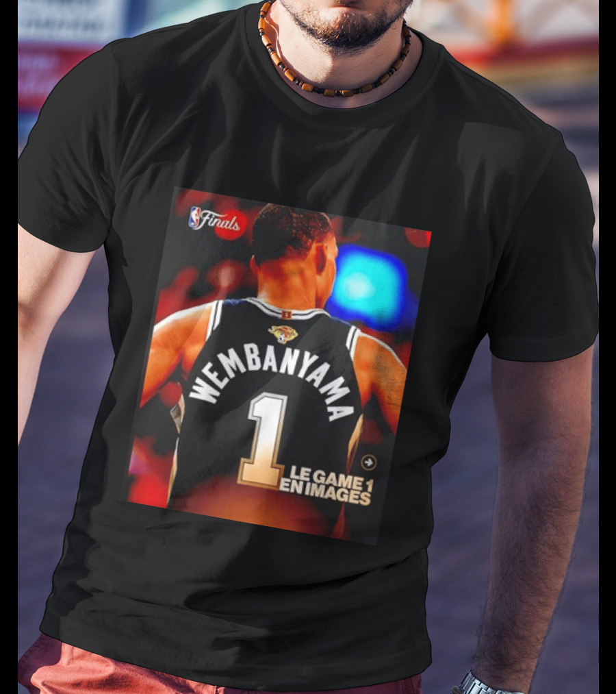 NBA Finals Wembanyama San Antonio Spurs Le Game 1 En Images T-Shirt