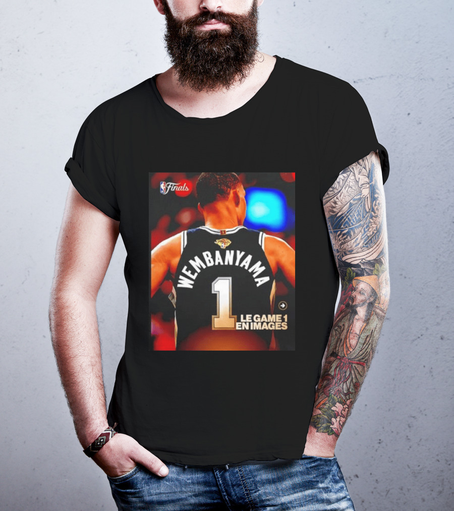 NBA Finals Wembanyama San Antonio Spurs Le Game 1 En Images T-Shirt