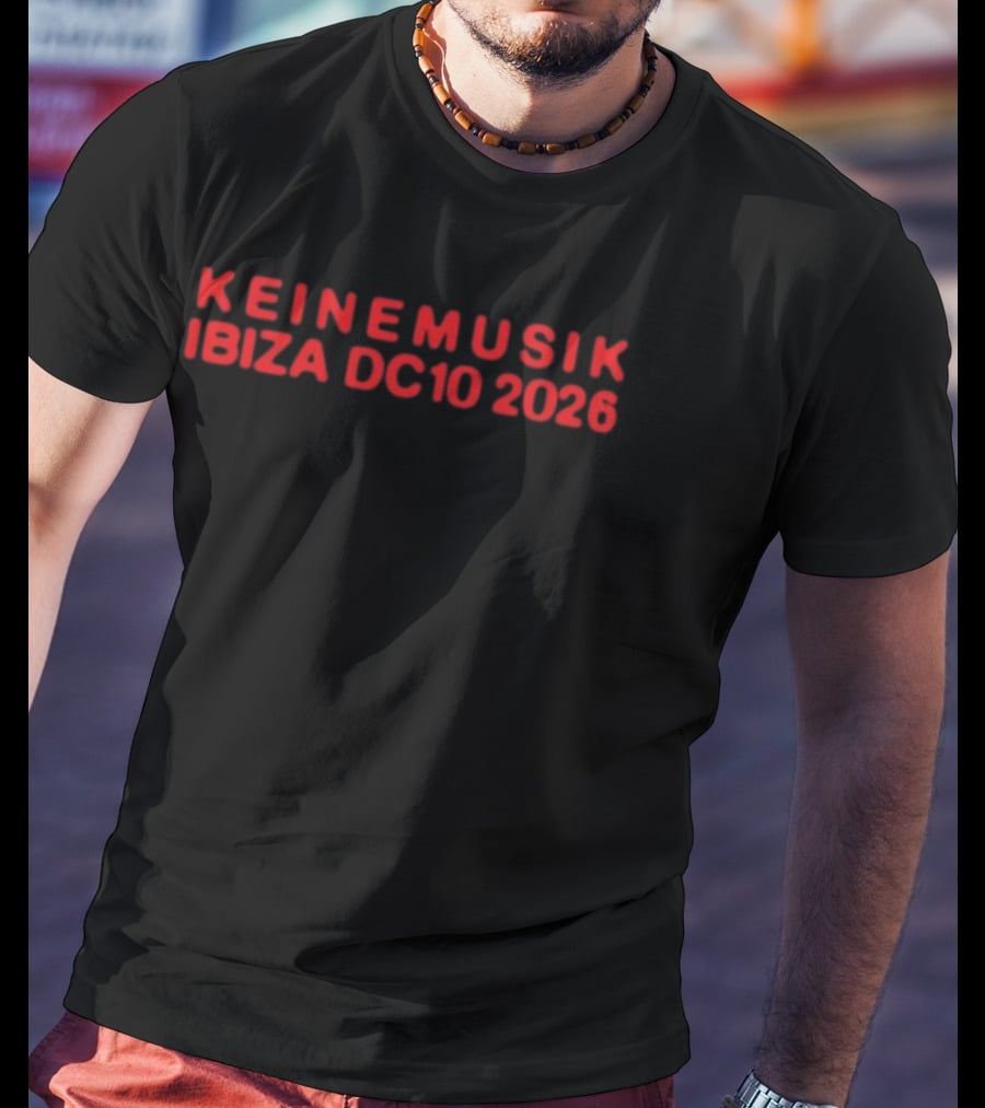 Keinemusik Ibiza DC10 2026 Black T-Shirt