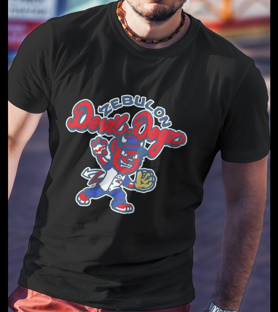 Zebulon Devil Dogz 2026 Baseball Team T-Shirt