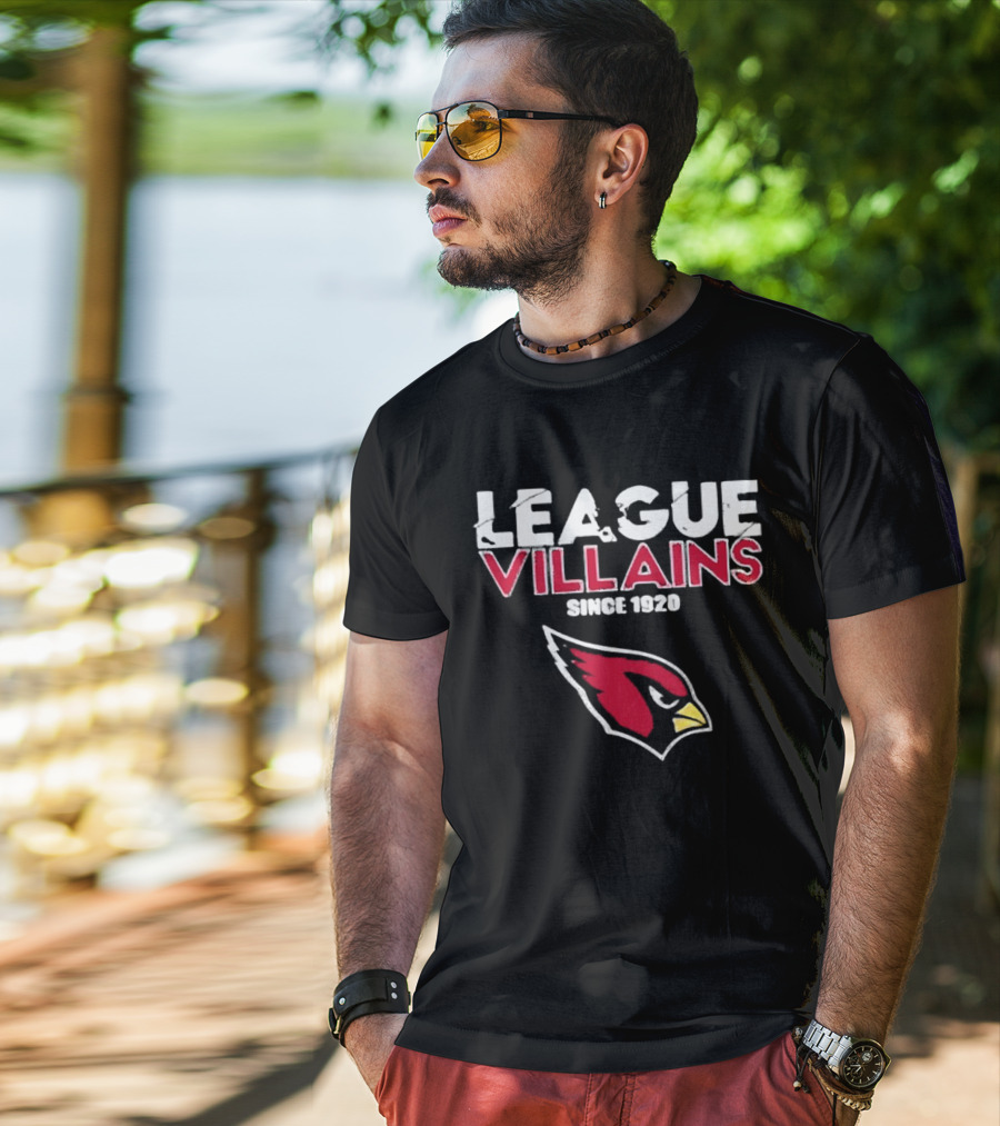 League Villains Since 1920 Arizona Cardinals T-Shirt