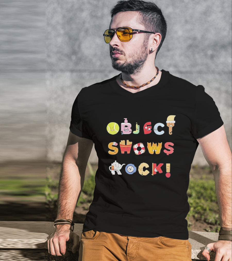 Object Shows Rock Tennis Paintbrush Emoji Toothpaste Balloon T-Shirt