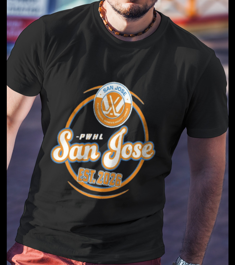 PWHL San Jose Professional Women's Hockey League Est. 2026 T-Shirt