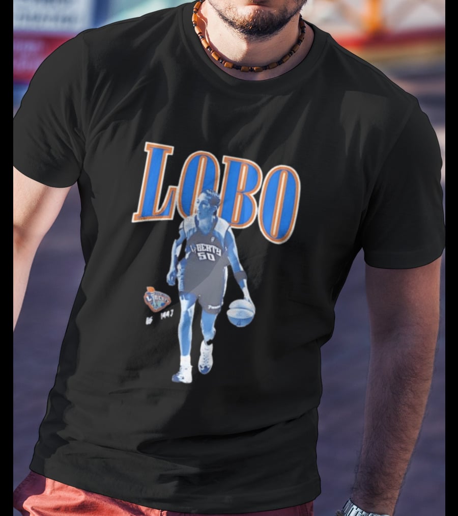 Lobo 50 New York Liberty WNBA Player Basketball T-Shirt