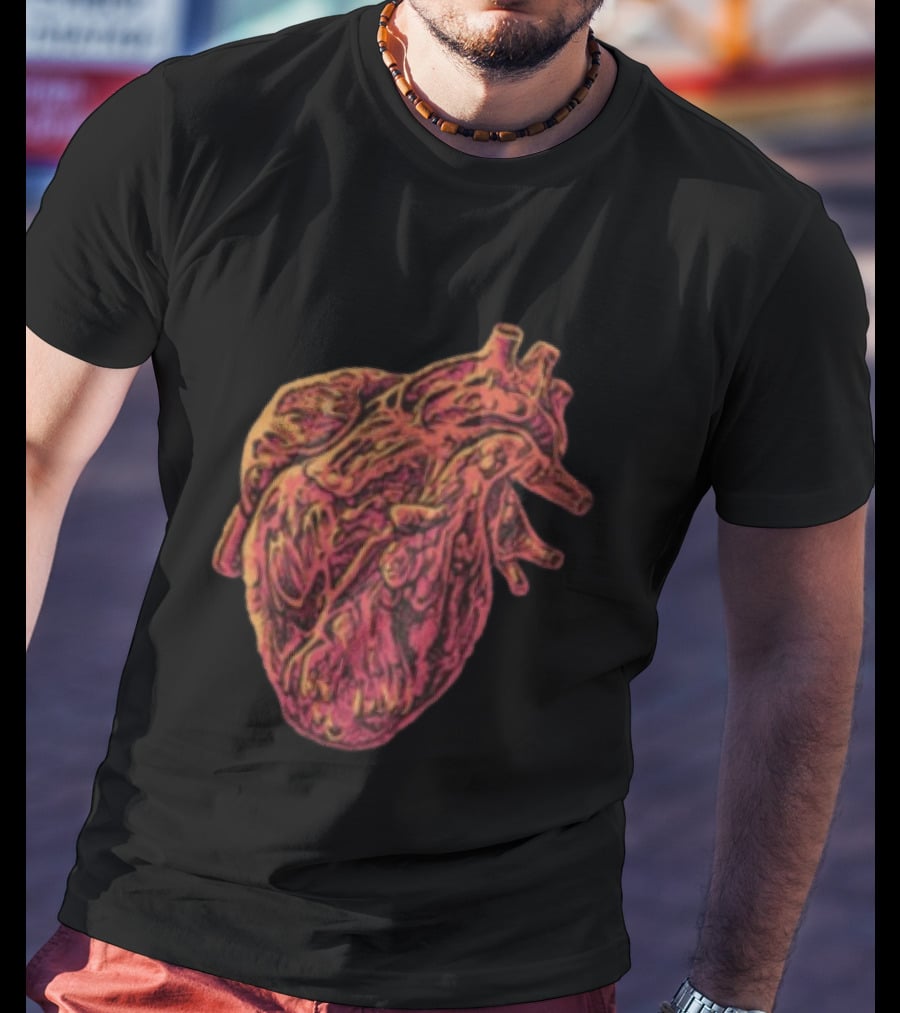 Rise Records The Acacia Strain Gravebloom Black Anatomical Heart T-Shirt