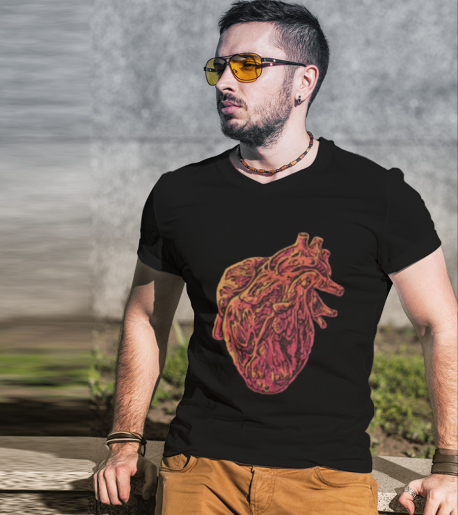 Rise Records The Acacia Strain Gravebloom Black Anatomical Heart T-Shirt