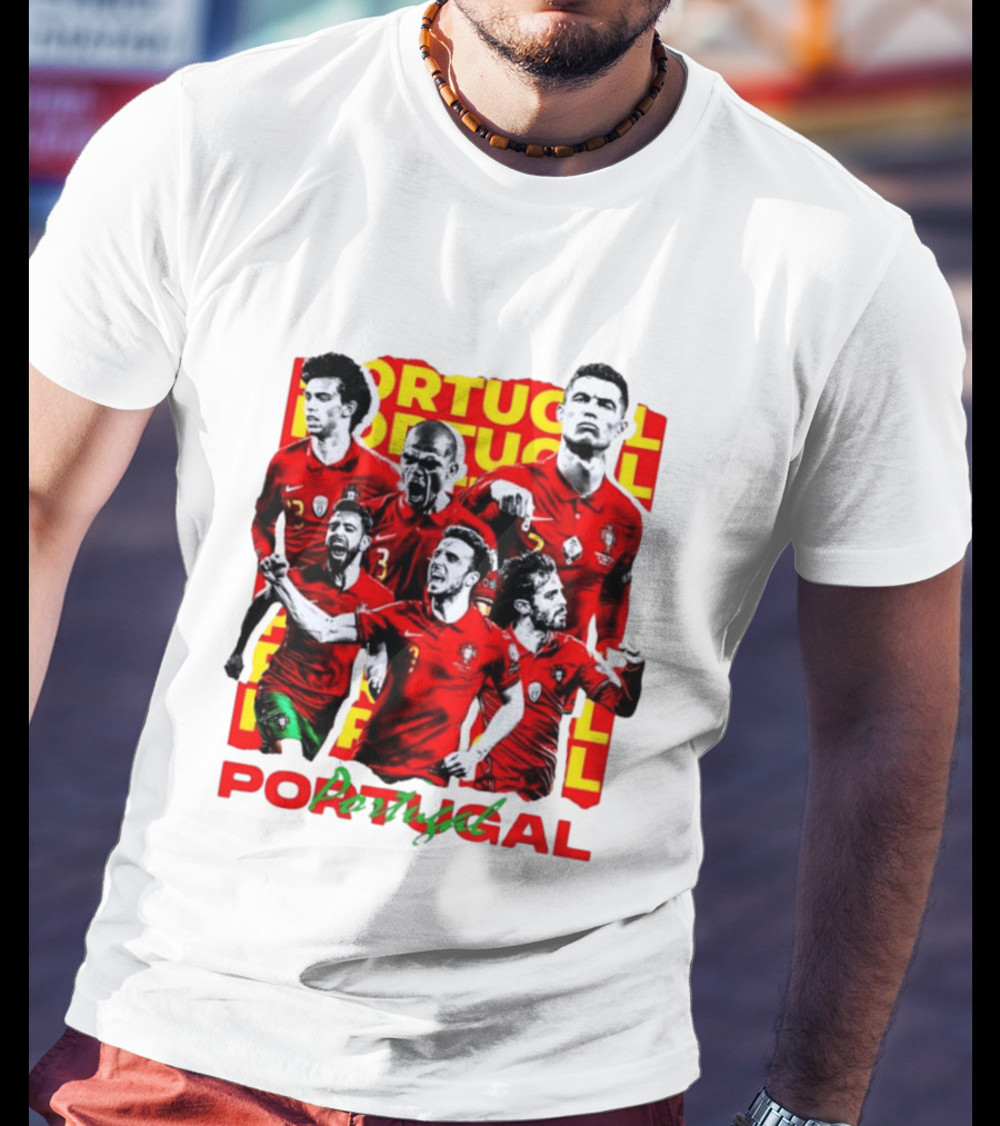 Portugal National Football Team Cristiano Ronaldo Fans T-Shirt