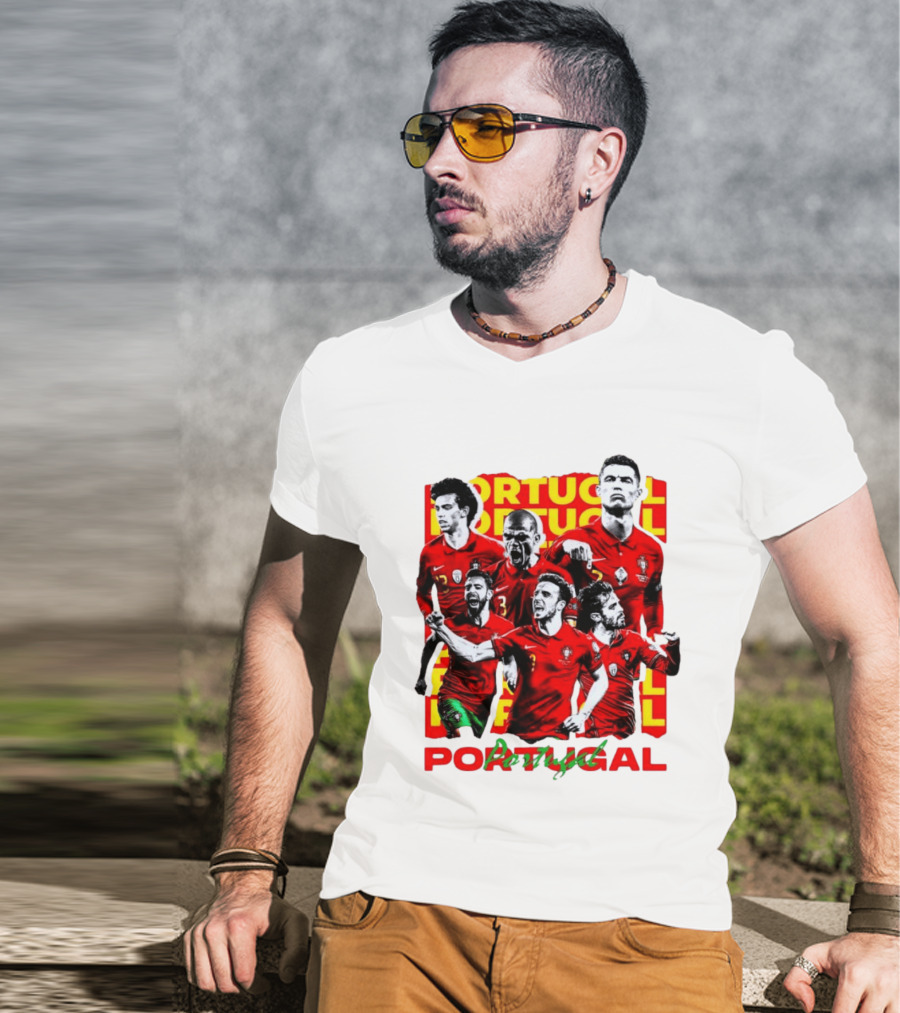 Portugal National Football Team Cristiano Ronaldo Fans T-Shirt