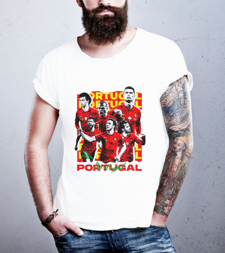 Portugal National Football Team Cristiano Ronaldo Fans T-Shirt