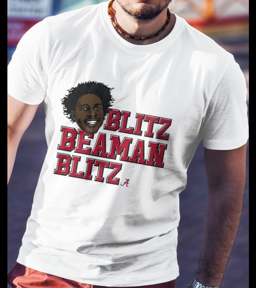 Alabama Crimson Tide Blitz Beaman Blitz Jeremiah Beaman T-Shirt